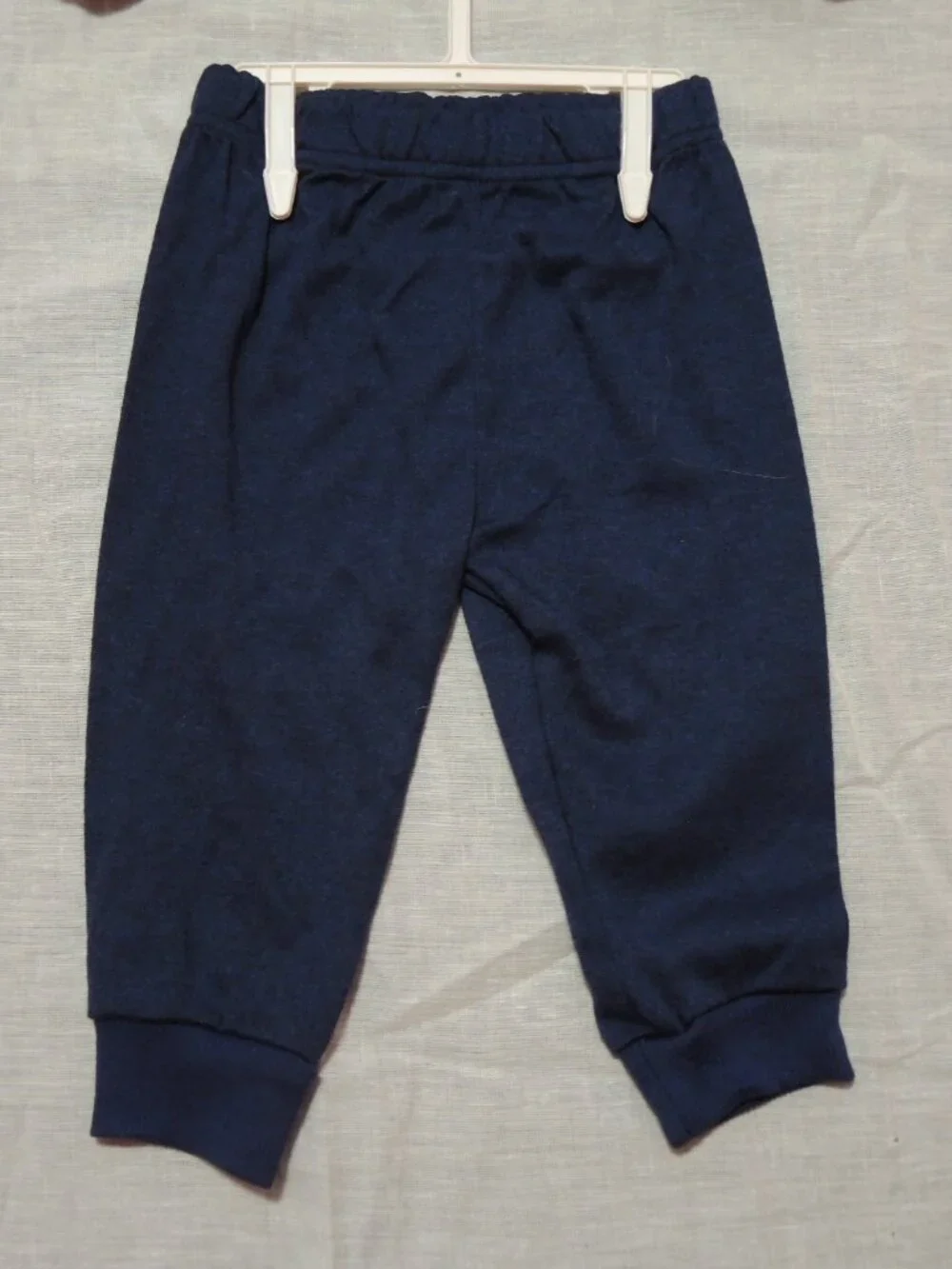 NWT Baby 3 Pc Fleece Sweat Outfit w/ Hat Dark Navy Blue Size 12 Months Chick Pea